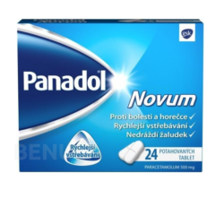 Panadol - PANADOL NOVUM 500MG potahované tablety 24 I