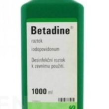 Betadine - BETADINE 100MG/ML kožní podání SOL 1000ML