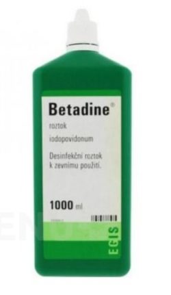 Betadine - BETADINE 100MG/ML kožní podání SOL 1000ML