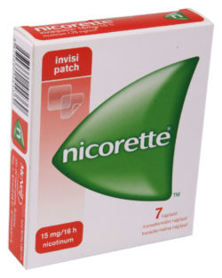 Nicorette - NICORETTE INVISIPATCH 15MG/16H transdermální EMP 7