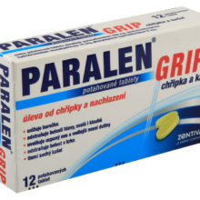 Paralen - PARALEN GRIP CHŘIPKA A KAŠEL 500MG/15MG/5MG potahované tablety 12