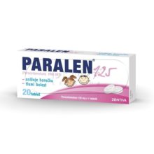 Paralen pro děti 125 mg 20 tablet