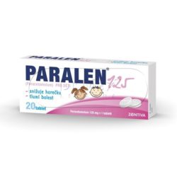 Paralen pro děti 125 mg 20 tablet