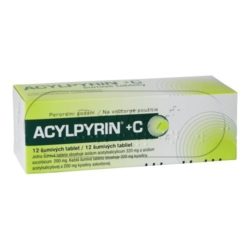 Acylpyrin + C 12 šumivých tablet