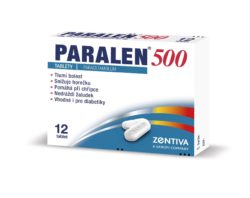 Paralen 500 mg 12 tablet