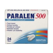 Paralen 500 mg 24 tablet