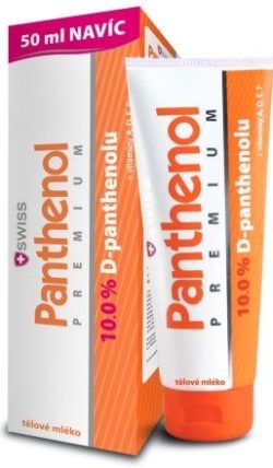 Swiss Panthenol PREMIUM 10 % tělové mléko  200+50 ml