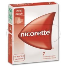 Nicorette Invisipatch 10 mg/16 h transdermální náplast 7 ks