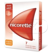 Nicorette Invisipatch 15 mg/16 h transdermální náplast 7 ks