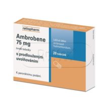 Ambrobene 75 mg 20 kapslí