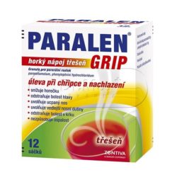 Paralen Grip Horký nápoj třešeň 12 sáčků