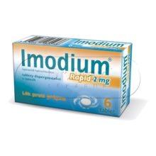 Imodium Rapid 2mg 6 tablet dispergovatelných v ústech