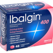 Ibalgin - IBALGIN 400 400MG potahované tablety 48