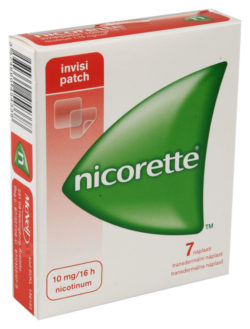 Nicorette - NICORETTE INVISIPATCH 10MG/16H transdermální EMP 7