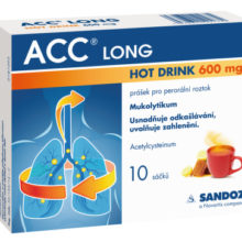 ACC LONG Hot drink 600mg por.plv.sol.10x600mg