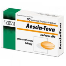 AESCIN-TEVA por. tablety ent. 90X20MG