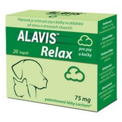 ALAVIS Relax pro psy a kočky 75 mg 20 kapslí