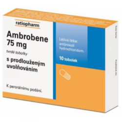 AMBROBENE 75 MG  10X75MG Tobolky