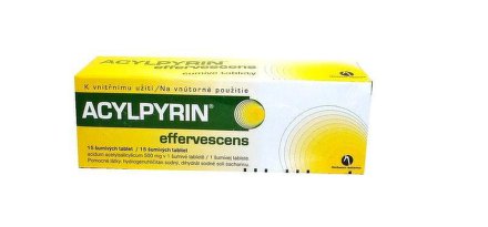 Acylpyrin 500mg por.tbl.eff.15x500mg