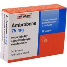 Ambrobene 75 mg perorální orální tobolky pro. 20 x 75 mg