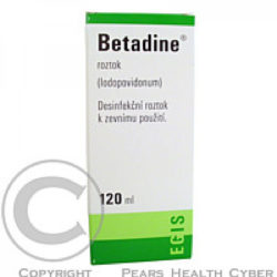 BETADINE LIQ 1X120ML