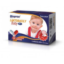 BIOPRON Laktobacily Baby BiFi+ 30 vysypávacích tobolek