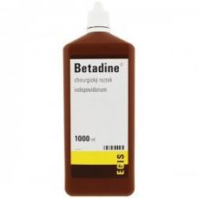 Betadine (chirurg.)tekutina 1 x 1000 ml (H)