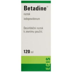 Betadine tekutina 1 x 120 ml (H) zelený