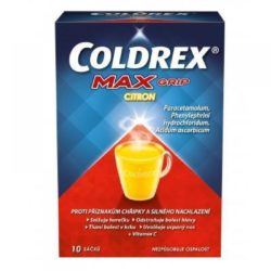 COLDREX MAXGrip citron prášek pro perorální roztok 10 sáčků
