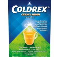 Coldrex Horký nápoj citron med 10 ks