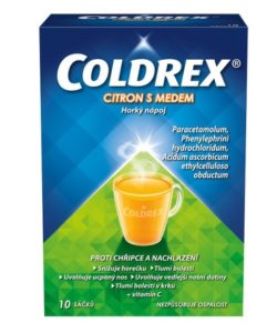 Coldrex Horký nápoj citron med 10 ks
