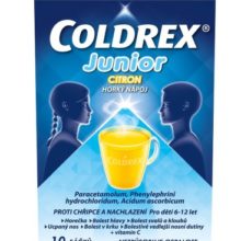 Coldrex Junior Horký nápoj Citron 10 ks