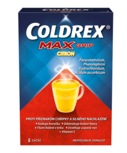 Coldrex Maxgrip Citron Horký nápoj 5ks