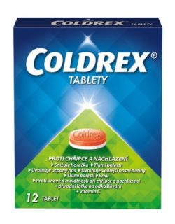 Coldrex perorální tablety neobalená forma přípravku 12