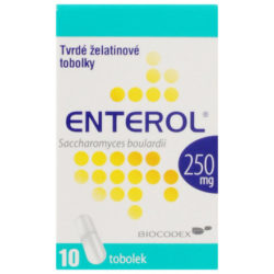 Enterol perorální orální tobolky tvrdá 10 x 250 mg