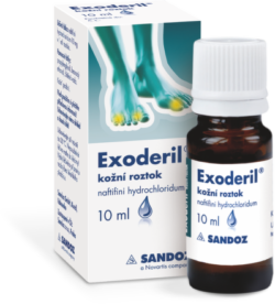 Exoderil dermální roztok 1x10 ml/ 100 mg