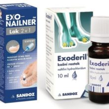 Exonailner Lak 2v1 5ml + Exoderil 10ml/100mg