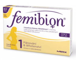 Femibion 1 s vit. D3 bez jódu tbl.60