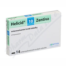 Helicid 10 Zentiva tvrdé tobolky 14x10mg