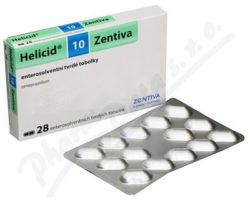 Helicid 10 Zentiva tvrdé tobolky 28x10mg