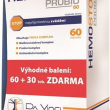 Hemostop Probio MAX Da Vinci Academia tob. 60+30