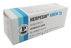Herpesin krém dermální krém 1 x 2 g 5 %