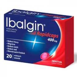 IBALGIN Rapidcaps 400 mg 20 měkkých tobolek