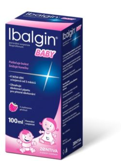 Ibalgin Baby perorální suspenze 1 x 100 ml/ 2 gm