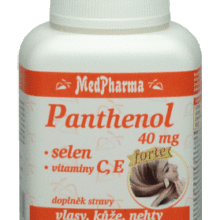 MedPharma Panthenol 40 mg forte tobolky 67