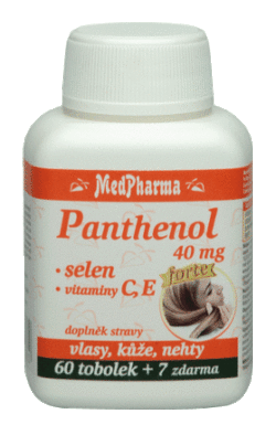 MedPharma Panthenol 40 mg forte tobolky 67