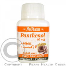 MedPharma Panthenol 40mg forte tob.37