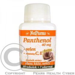 MedPharma Panthenol 40mg forte tob.37
