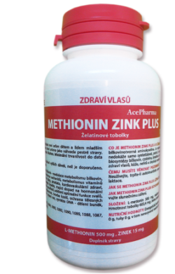 Methionin zink PLUS cps.100x500/15