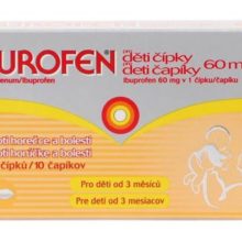 NUROFEN PRO DĚTI ČÍPKY 10x60 MG